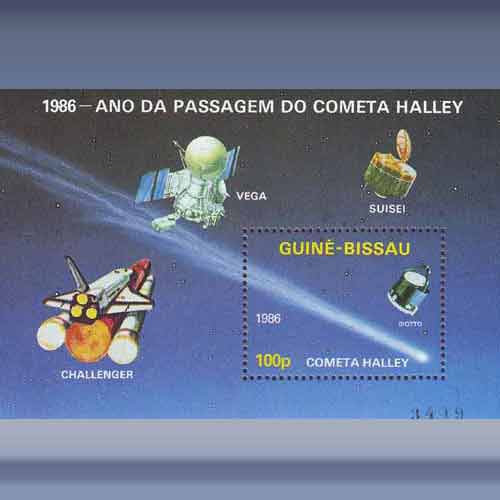 Halleys komeet - Klik op de afbeelding om het venster te sluiten